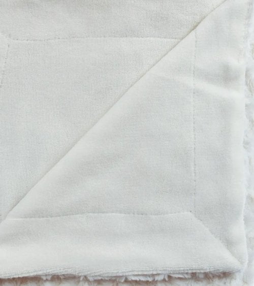 Manta Plaid Flores de Borreguillo