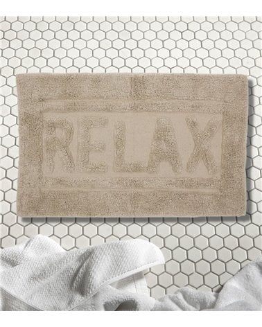 Alfombra de Baño en Algodón de Color Natural