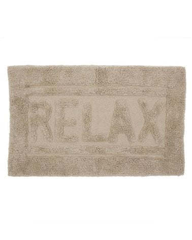Alfombra de Baño en Algodón de Color Natural