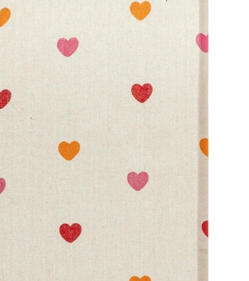 Cortina Infantil Romy de Corazones Coloridos