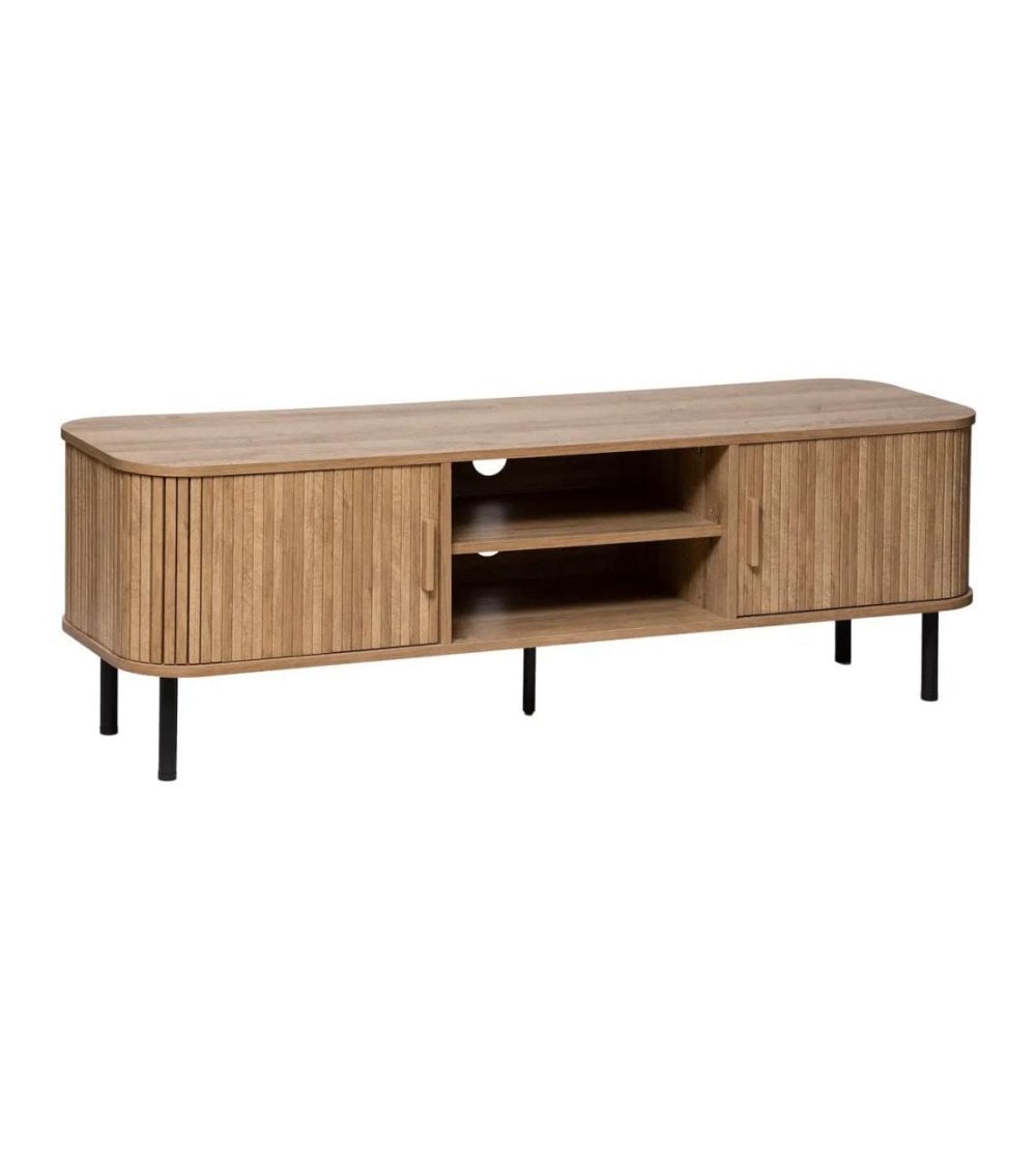 Mesa de TV Colva con 2 Puertas Correderas