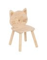 Silla Infantil Gato de Madera