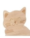Silla Infantil Gato de Madera