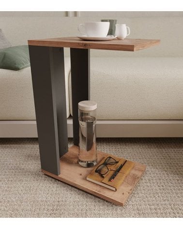 Mesa Auxiliar Moderna con Ruedas