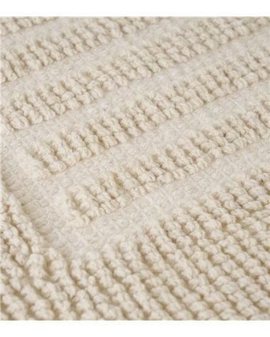 Alfombra de Baño en Algodón de Color Blanco