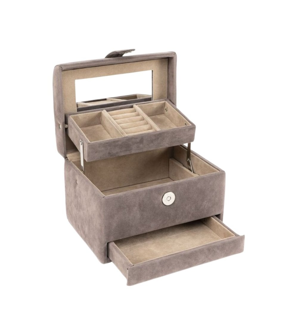 Joyero de Terciopelo con 3 Niveles