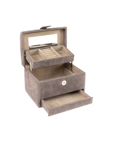 Joyero de Terciopelo con 3 Niveles