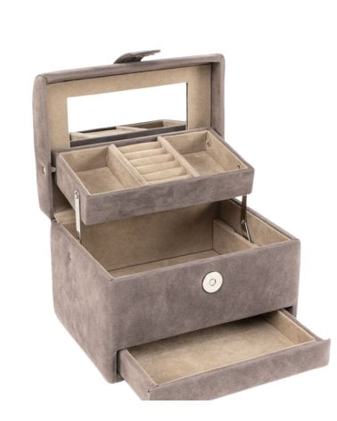 Joyero de Terciopelo con 3 Niveles