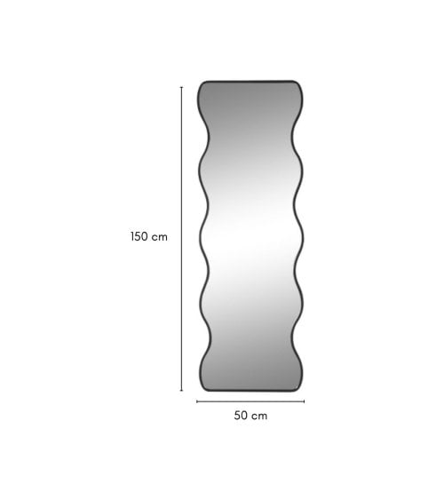 Espejo con Curvas de Hierro