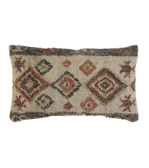 Cojín Kilim Tejido con Relleno