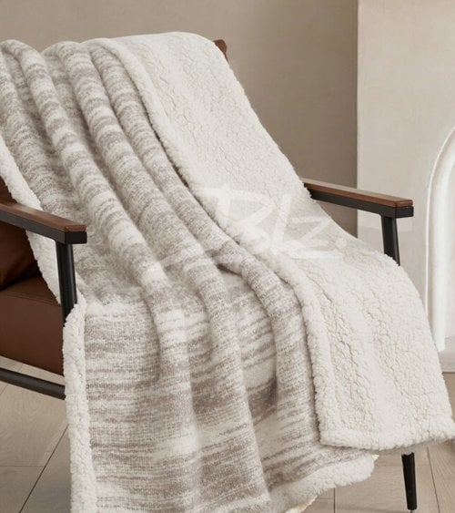 Manta Plaid Valley de Sherpa