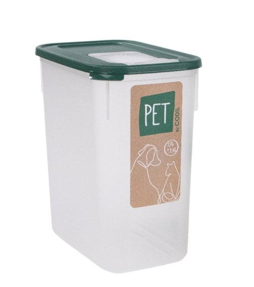 Recipiente para Alimento de Mascotas con Vertedero