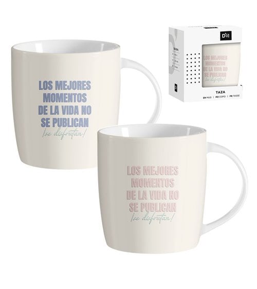 Taza Cerámica Mensaje Positivo