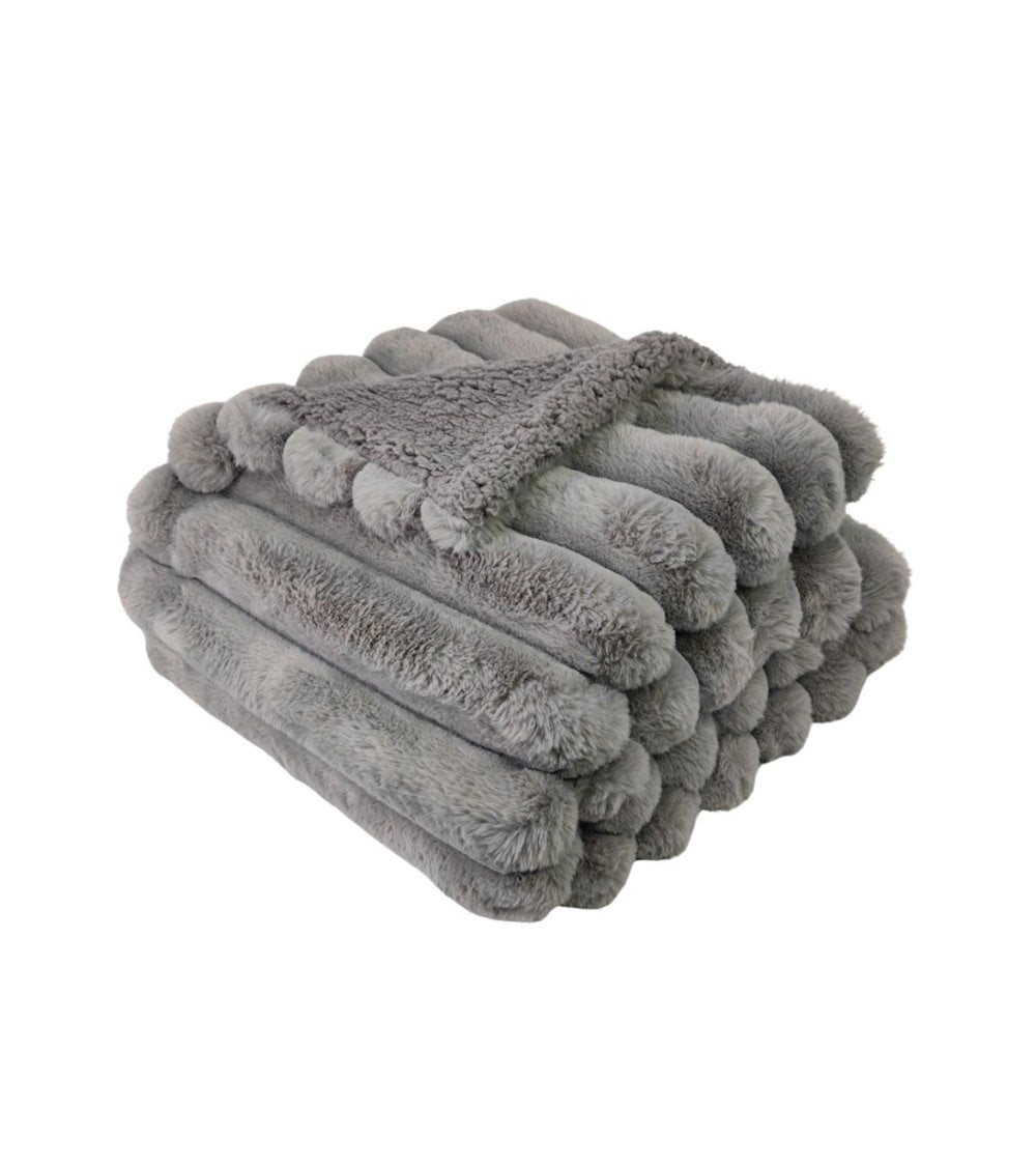 Manta Plaid Canal de Sherpa