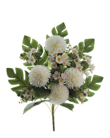 Ramo Artificial de Pom Pom con Palma