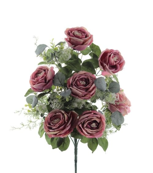 Ramo Artificial de Rosa Inglesa