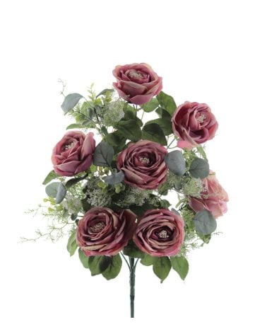 Ramo Artificial de Rosa Inglesa