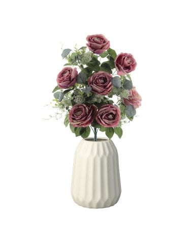 Ramo Artificial de Rosa Inglesa