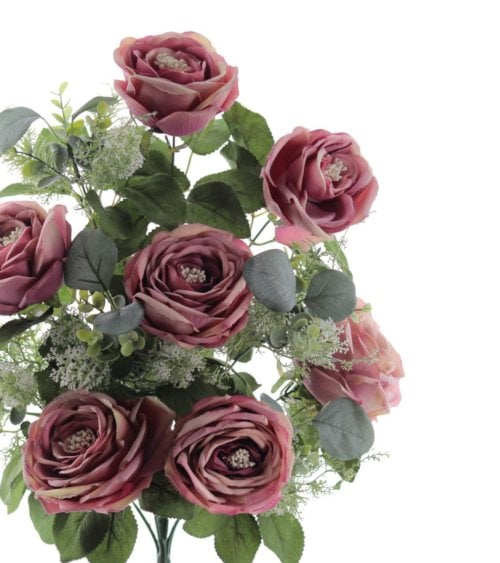 Ramo Artificial de Rosa Inglesa
