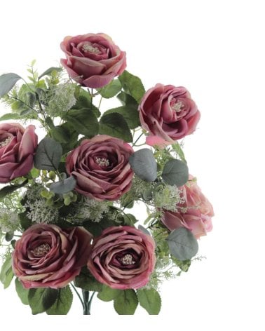 Ramo Artificial de Rosa Inglesa