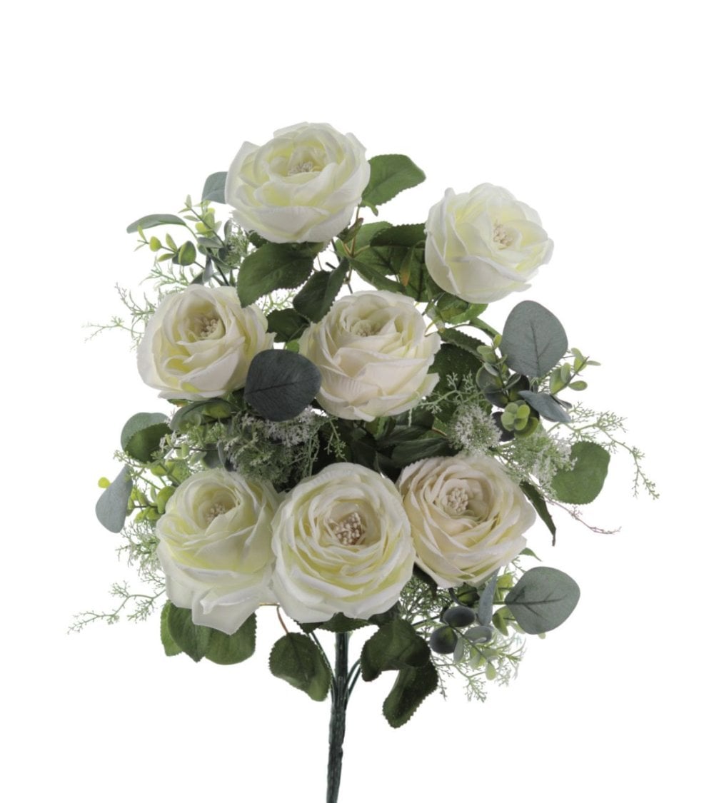 Ramo Artificial de Rosa Inglesa