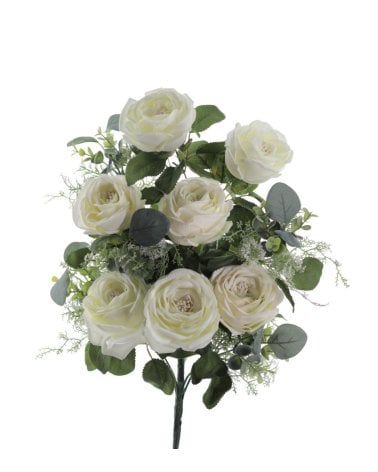 Ramo Artificial de Rosa Inglesa