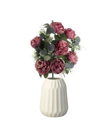 Ramo Artificial de Peonias Grandes