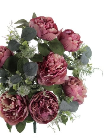 Ramo Artificial de Peonias Grandes