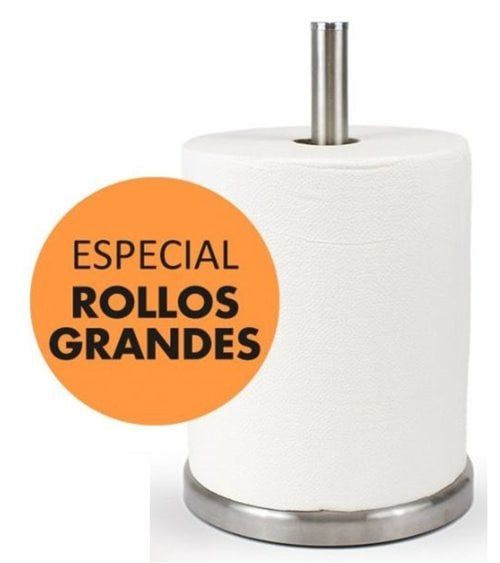 Portarrollos de Cocina en Acero Inoxidable