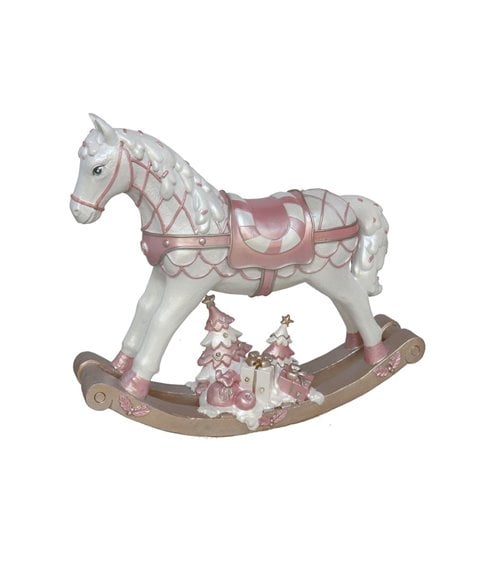 Caballo 40,5X10X37 Cm Balancin Decorado