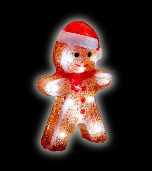 Galleta de Jengibre de Luces LED