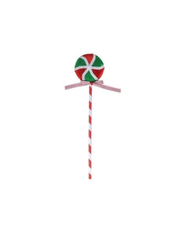 Stick de Caramelo Navideño Rojo y Verde