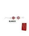 Colgante de Caramelos Navideños Rojos y Blancos