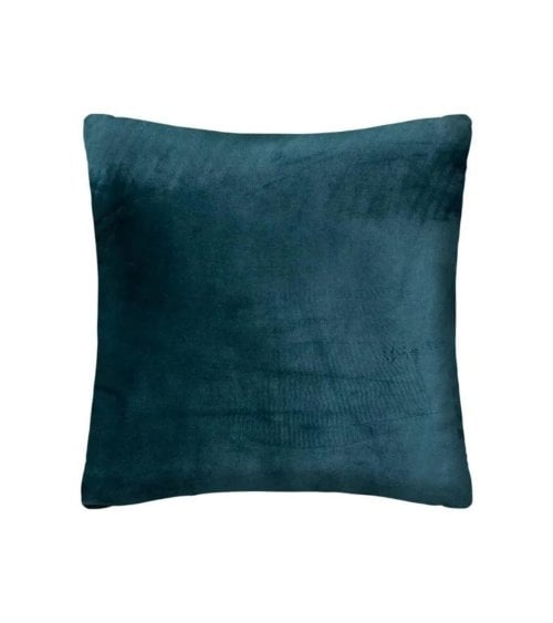 Cojín de Terciopelo con Detalles Dorados