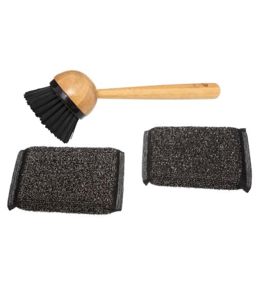 Dispensador de Jabón y Acesorios de Bambú