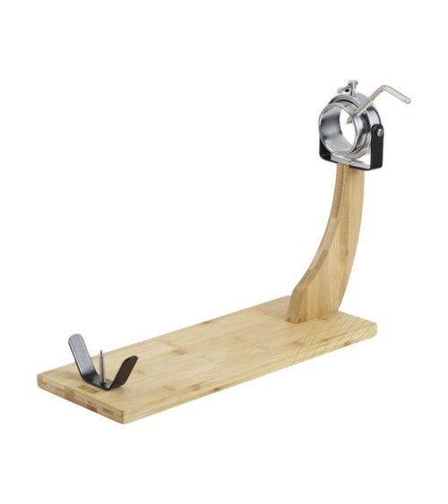 Jamonero de Bambú con Rótula Giratoria