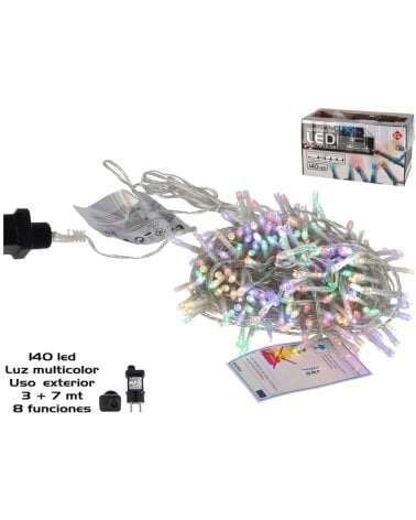 Guirnalda LED de 140 Luces Multicolores
