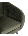 Sillón Solaro de Terciopelo Elegante
