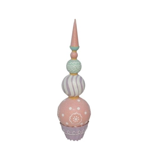 Figura de Árbol de Bolas de Caramelo