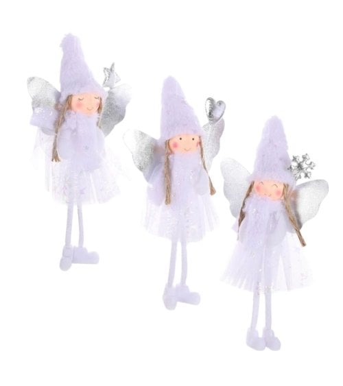 Colgante de Hada Blanca para Árbol