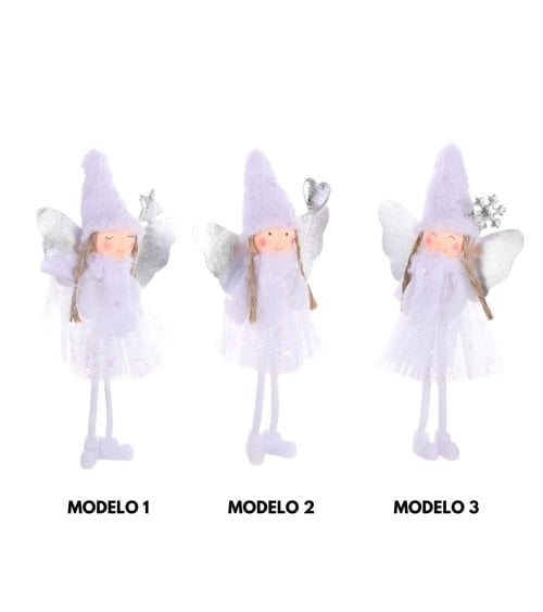 Colgante de Hada Blanca para Árbol