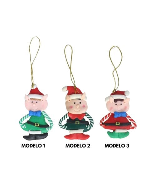 Colgante de Elfo Navideño para Árbol