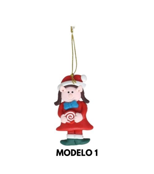 Colgante de Cerditos Navideño para Árbol