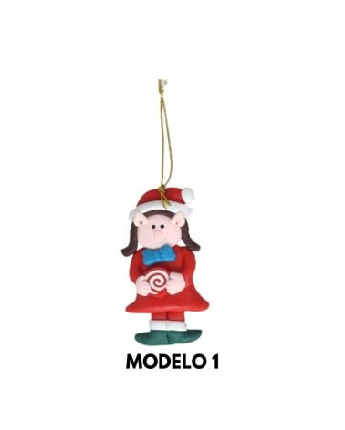 Colgante de Cerditos Navideño para Árbol