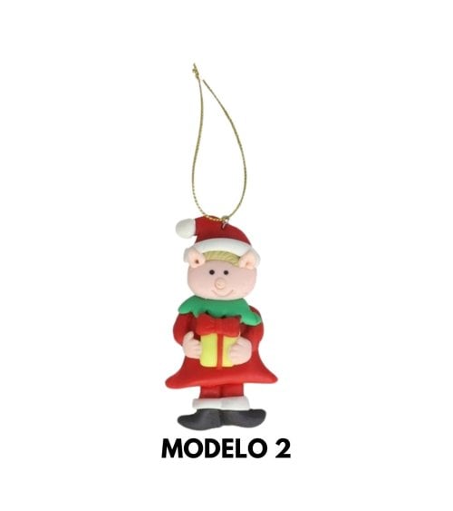 Colgante de Cerditos Navideño para Árbol