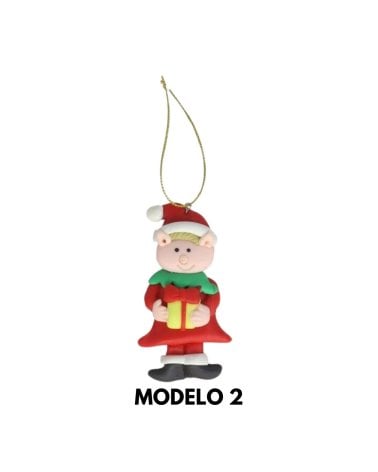 Colgante de Cerditos Navideño para Árbol