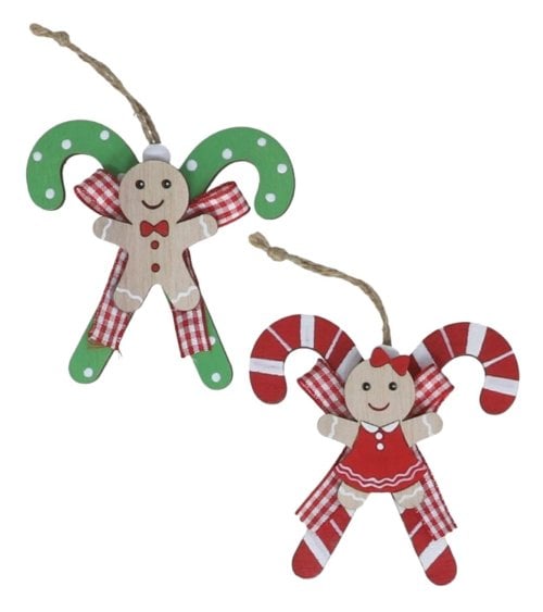 Colgante de Galletas de Jengibre para Árbol