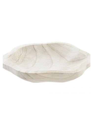 Bandeja de Madera Natural Estilo Boho y Acabados Minimalistas