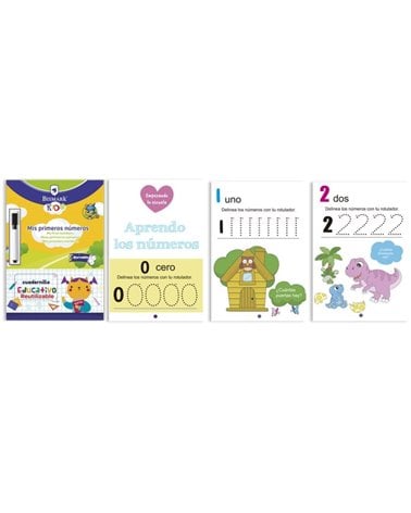 Libro de Actividades con Rotulador Borrable