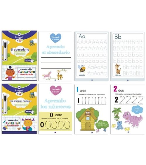 Libro de Actividades con Rotulador Borrable